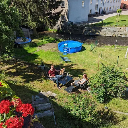 Urlaubsmagie - Heidelbeere - Gemeinschaftsgarten, Sauna & Saisonaler Pool - Hw3b Apartamento Sebnitz